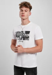 Mister Tee T-Shirt Pray 2.0 Tee Grau/Weiß