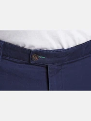 Charles Colby Stoffhose BARON KIRIAN Dunkelblau/Blau