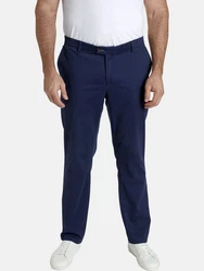 Charles Colby Stoffhose BARON KIRIAN Dunkelblau/Blau