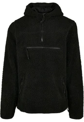 Brandit Teddyfleece Worker Pullover Schwarz