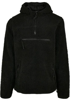Brandit Teddyfleece Worker Pullover Schwarz