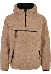 Brandit Teddyfleece Worker Pullover Braun/Beige/Grau