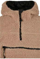 Brandit Teddyfleece Worker Pullover Braun/Beige/Grau