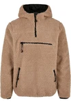 Brandit Teddyfleece Worker Pullover Braun/Beige/Grau