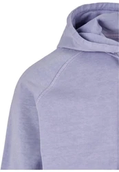 Urban Classics Herren Overdyed Hoody Lila