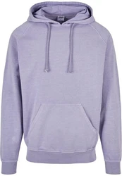 Urban Classics Herren Overdyed Hoody Lila