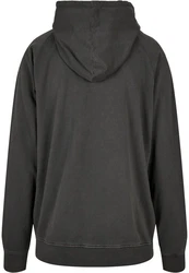 Urban Classics Herren Overdyed Hoody Dunkelgrau/Dunkelgrün/Grau/Schwarz