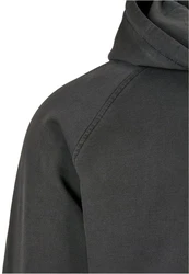 Urban Classics Herren Overdyed Hoody Dunkelgrau/Dunkelgrün/Grau/Schwarz