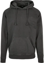 Urban Classics Herren Overdyed Hoody Dunkelgrau/Dunkelgrün/Grau/Schwarz