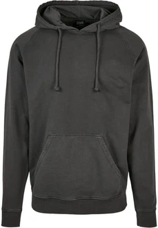 Urban Classics Herren Overdyed Hoody Dunkelgrau/Dunkelgrün/Grau/Schwarz