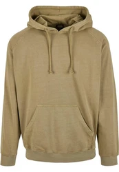 Urban Classics Herren Overdyed Hoody Khaki/Braun/Dunkelgrün