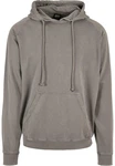 Urban Classics Herren Overdyed Hoody Grau/Braun/Khaki/Hellgrau