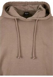 Urban Classics Herren Overdyed Hoody Braun/Grau/Khaki/Beige