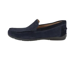 Geox U SIRON A Mokassin Loafer Blau/Dunkelblau/Hellblau