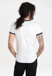 LOGOSHIRT T-Shirt Lucky Luke Weiß/Creme/Rot