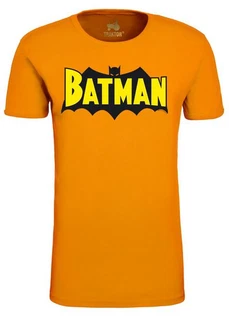 LOGOSHIRT T-Shirt Batman Wings Gelb/Orange
