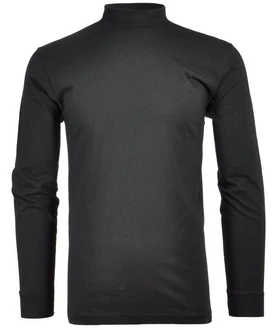 RAGMAN Stehkragenshirt Dunkelgrau/Grau/Schwarz