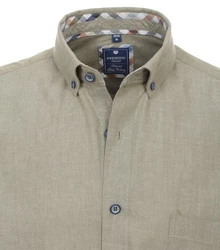 Redmond Kurzarmhemd uni Modern Fit 