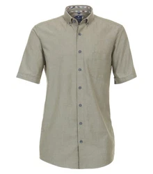 Redmond Kurzarmhemd uni Modern Fit 