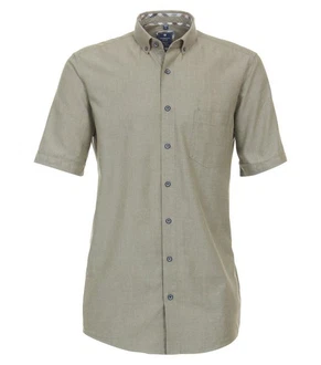 Redmond Kurzarmhemd uni Modern Fit 