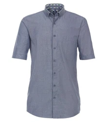 Redmond Kurzarmhemd uni Modern Fit 