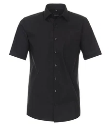 Kurzarmhemd uni Comfort Fit