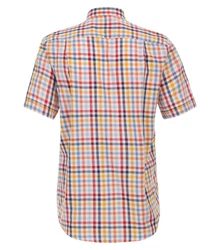 Redmond Kurzarmhemd Comfort Fit (231075999) Mischfarben/Rot/Gelb