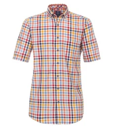 Kurzarmhemd kariert Comfort Fit