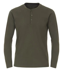 Redmond Rundhalspullover T-Shirt uni (1-tlg) (668) 668