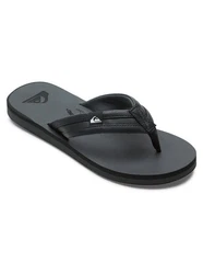 QUIKSILVER Zehentrenner Schwarz/Grau/Dunkelgrau