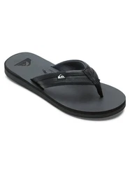 QUIKSILVER Zehentrenner Schwarz/Grau/Dunkelgrau