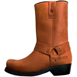 Kochmann Motorradstiefel Cruiser 1000 braun Motorradstiefel (Packung, Antistatische und l- und Benzinfeste Sohle)