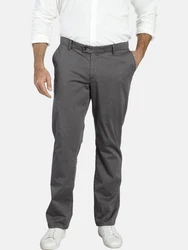 Charles Colby Stoffhose BARON KIRIAN Hellgrau/Dunkelgrau/Grau/Khaki