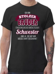 T-Shirt Ich bin stolzer Bruder Bruder