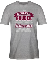 T-Shirt Ich bin stolzer Bruder Bruder