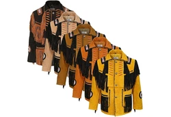 German Wear Trachtenjacke Style GW959J Gelb/Braun/Beige
