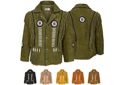 German Wear Trachtenjacke GW958J Westernjacke Dunkelgrün