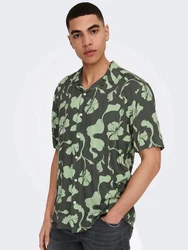 Only & Sons Hemd 'Dash' Grün