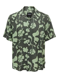 Only & Sons Hemd 'Dash' Grün