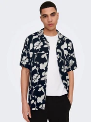 Only & Sons Hemd 'Dash' Dunkelblau