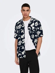 Only & Sons Hemd 'Dash' Dunkelblau