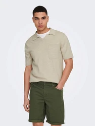 ONLY & SONS Poloshirt ONSACE 5025 Beige