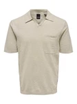 ONLY & SONS Poloshirt ONSACE 5025 Beige