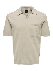 ONLY & SONS Poloshirt ONSACE 5025 Beige