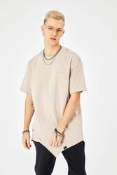 OSSY HOMER T-Shirt Oversize Fit Beige/Khaki