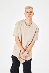 OSSY HOMER T-Shirt Oversize Fit Beige/Khaki