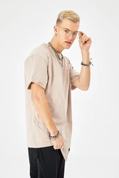 OSSY HOMER T-Shirt Oversize Fit Beige/Khaki
