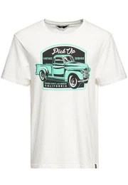 Print-Shirt Pick Up (1-tlg) Front Print im Vintage Muscle-Car Design