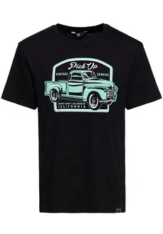 KingKerosin Print-Shirt Pick Up Modell Schwarz/Dunkelgrün/Grün/Türkis/Blau KingKerosin Print-Shirt Pick Up Modell Schwarz/Dunkelgrün/Grün/Türkis/Blau