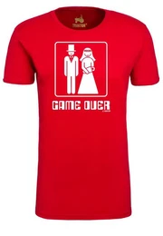 T-Shirt Game Over mit lustigem Print